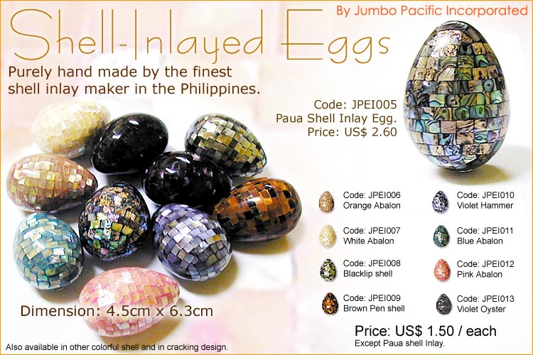 Shell Inlay Eggs