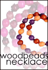 natural components wood beads